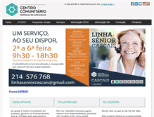 Tablet Screenshot of centrocomunitario.net